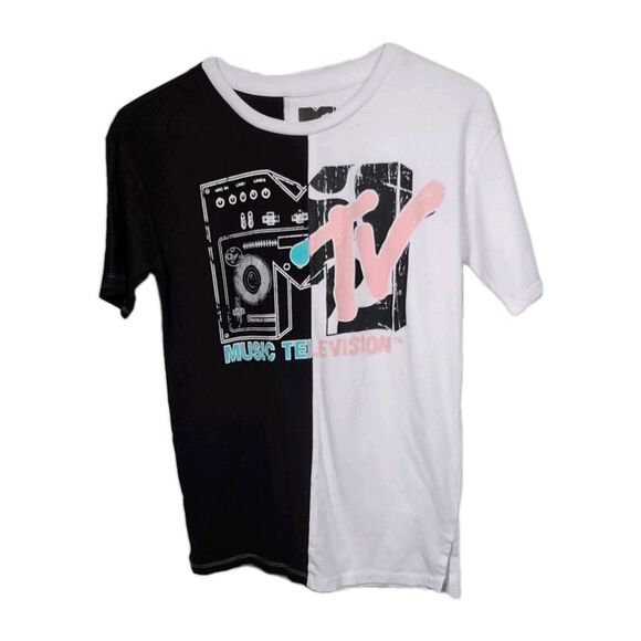 MTV Short Sleeve Tee Junior Size XS - Picture 1 of 4